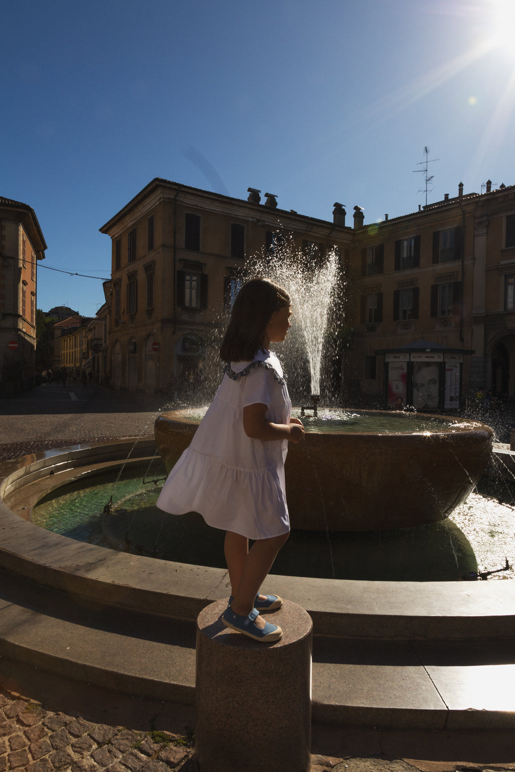 Abito altra meringa posa fontana