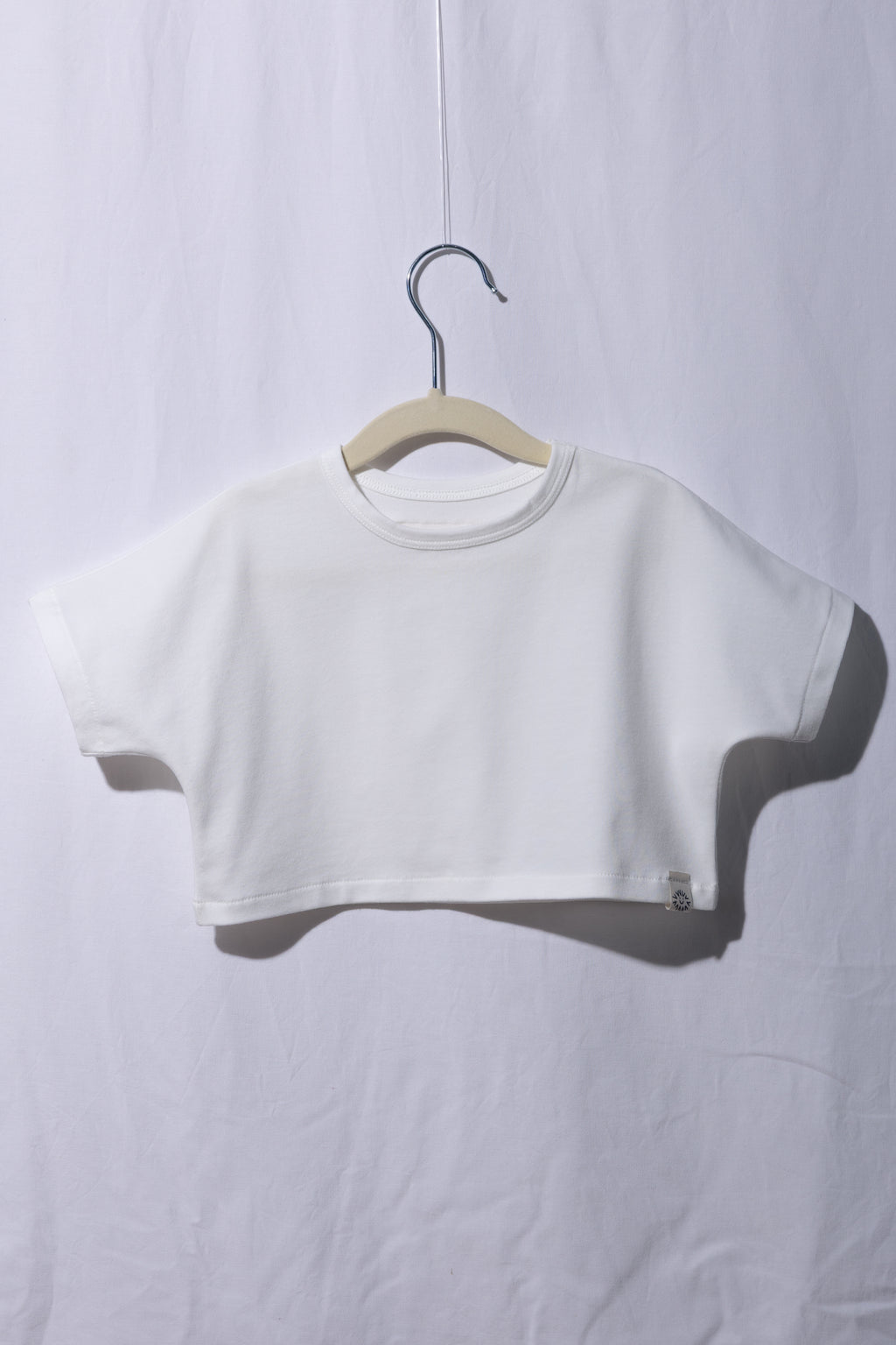 T-shirt Amtea crop | Maglietta in Cotone a scatolina