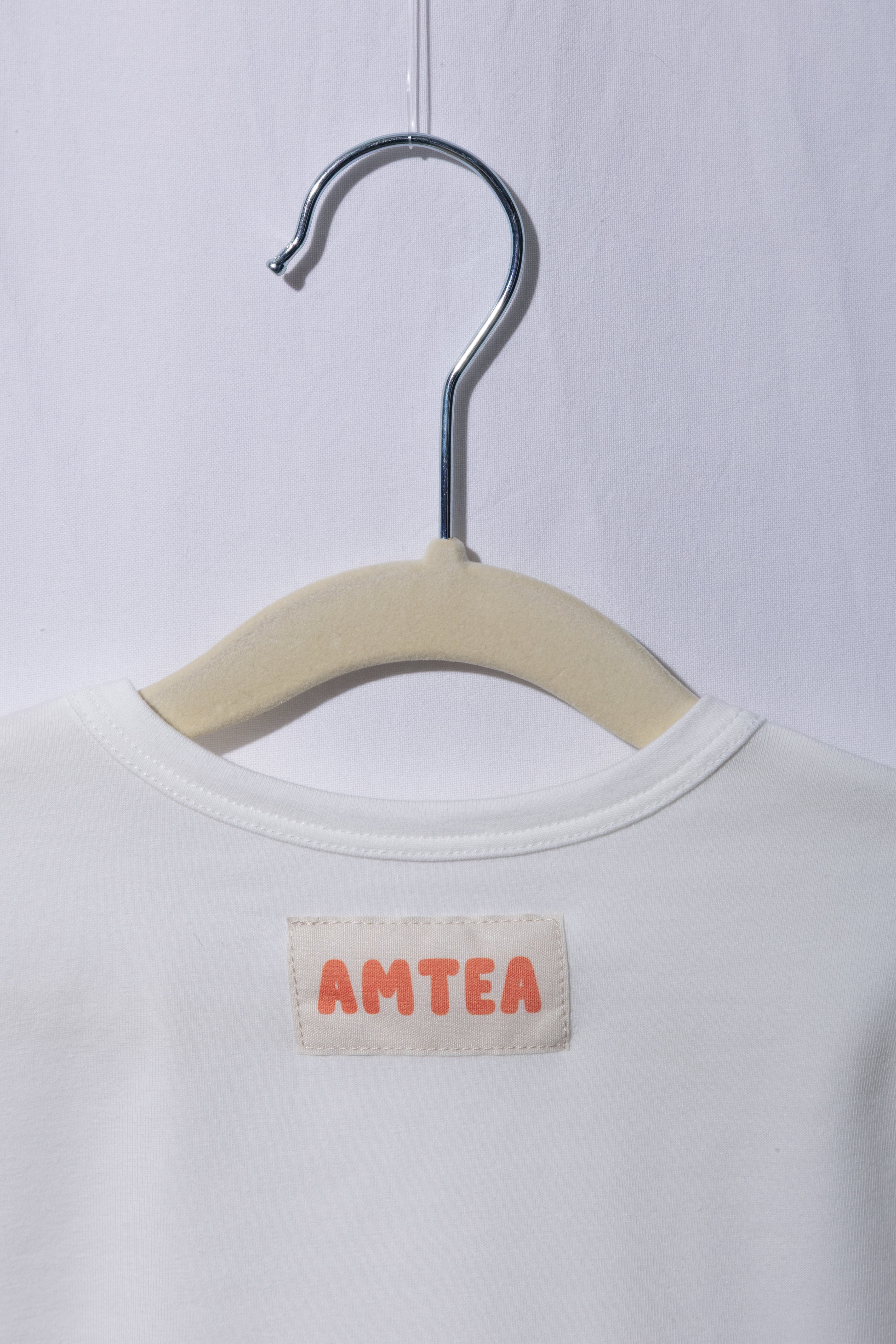 T-shirt Amtea crop | Maglietta in Cotone a scatolina
