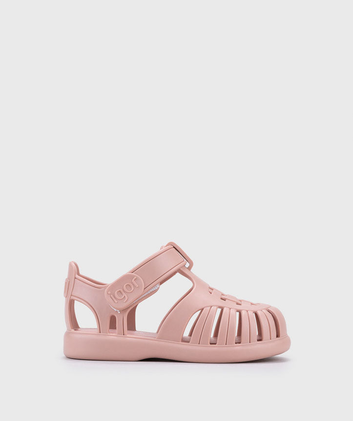 Igor Tobby Solid Maquillaje: Sandali a Granchio in Gomma con Velcro