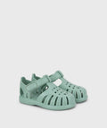 Igor Tobby Solid Matcha: Sandali a Granchio in Gomma con Velcro